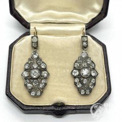 Серьги с бриллиантами и алмазами